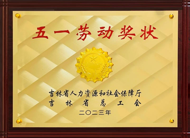 喜報(bào)丨杞參集團(tuán)榮獲“吉林省五一勞動(dòng)獎(jiǎng)狀”